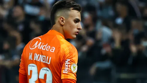 Donelli jogador do Corinthians durante partida contra o Chapecoense no estádio Arena Corinthians pelo campeonato Brasileiro A 2021. Goleiro pode deixar o time