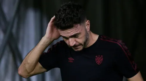 Mariano Soso tecnico do Sport durante partida contra o Fortaleza no estadio Arena Pernambuco pelo campeonato Copa Do Nordeste 2024. Rafael Vieira/AGIF