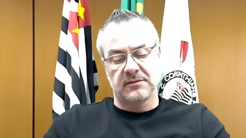 Sergio Moura e manifestou sobre acusações de supostas irregularidades na negociação com a VaideBet. Foto: Reprodução Meu Timão