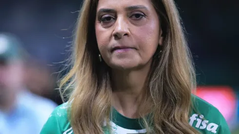 Leila Pereira presidente do Palmeiras durante partida contra o Vasco no estadio Arena Allianz Parque pelo campeonato Brasileiro A 2024.