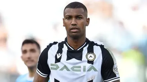 Walace, jogando na Udinese em 2022