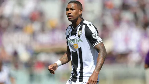 Walace durante confronto contra a Fiorentina no Campeonato Italiano.