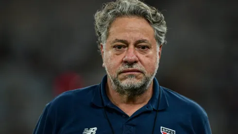 Casares durante confronto contra o Flamengo no Cameonato Brasileiro de 2024.