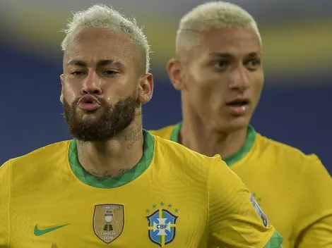Richarlison 'recorre' a Neymar após empate da Seleção