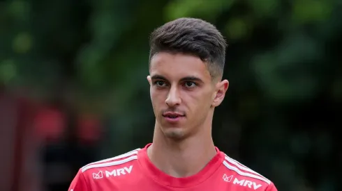 Treino do Sao Paulo - Shaylon durante treino do Sao Paulo no CT Barra Funda.