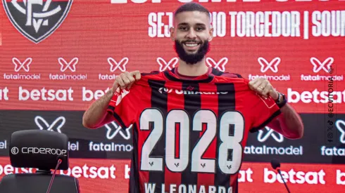 Zagueiro está assegurado no Barradão até 2028. Foto: Victor Ferreira/ECVitória