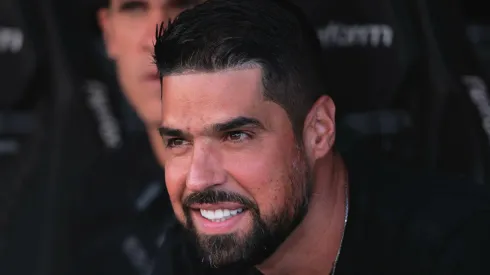 Antonio Oliveira técnico do Corinthians durante partida contra o Fluminense no estadio Arena Corinthians pelo campeonato Brasileiro A 2024. Foto: Ettore Chiereguini/AGIF