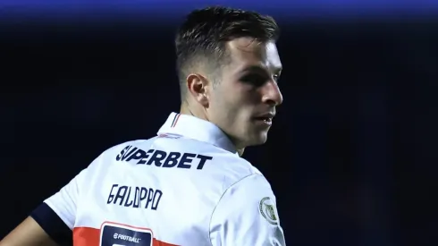 Giuliano Galoppo jogador do São Paulo durante partida contra o Cuiaba no estadio Morumbi pelo campeonato Brasileiro A 2024.