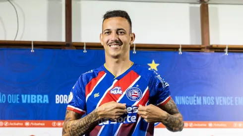 Borduchi é apresentado. Foto: Letícia Martins/EC Bahia