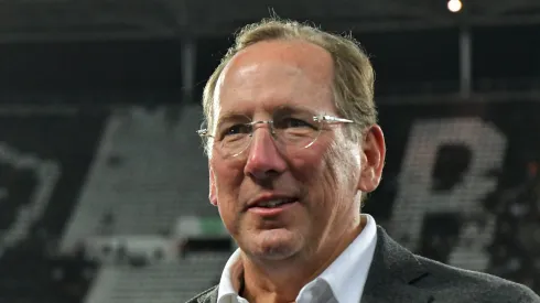 John Textor presidente da SAF do Botafogo durante partida contra o Atletico-GO no estadio Engenhao pelo campeonato Brasileiro A 2024.
