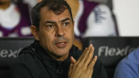 Fábio Carille, treinador do Santos.
