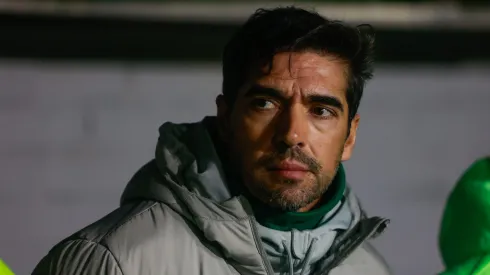 Abel Ferreira durante confronto contra o Grêmio no Brasileirão 2024.