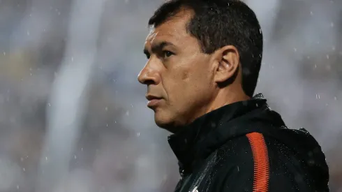 Fábio Carille em 2019, atuando como treinador do Corinthians.