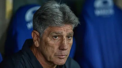 Renato Portaluppi técnico do Grêmio durante partida contra o Flamengo no estádio Maracanã pelo campeonato Brasileiro A 2024.