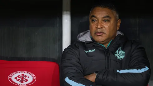 Roger Machado técnico do Juventude durante partida contra o Internacional no estadio Beira-Rio pelo campeonato Copa Do Brasil 2024. Foto: Maxi Franzoi/AGIF