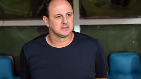 Rogério Ceni durante confronto contra o Fortaleza no Brasileirão 2024.