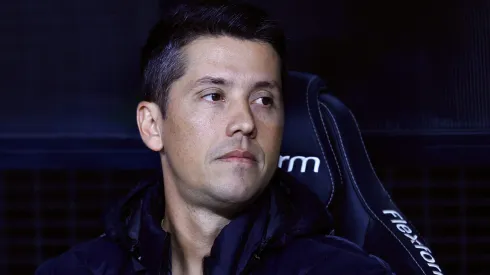 Thiago Carpini tecnico do Vitoria durante partida contra o Corinthians no estadio Arena Corinthians pelo campeonato Brasileiro A 2024