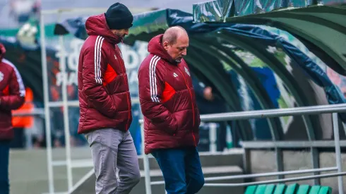 Alessandro Barcellos presidente do Internacional durante partida contra o Juventude no estadio Alfredo Jaconi pelo campeonato Copa Do Brasil 2024