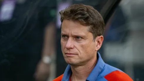 Fernando Seabra tecnico do Cruzeiro durante partida contra o Vitoria no estadio Mineirao pelo campeonato Brasileiro A 2024.