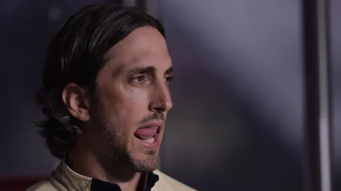 Luis Zubeldia tecnico do Sao Paulo durante partida contra o Gremio no estadio Morumbi pelo campeonato Brasileiro A 2024