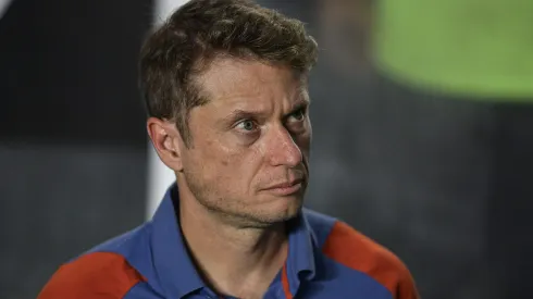 Fernando Seabra durante confronto contra o Vasco no Campeonato Brasileiro de 2024.