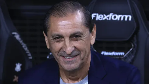 Ramon Diaz tecnico do Corinthians durante partida contra o Criciuma no estadio Arena Corinthians pelo campeonato Brasileiro A 2024