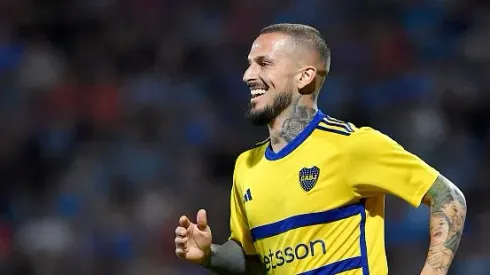 Dario Benedetto, atuando no Boca Juniors em 2023