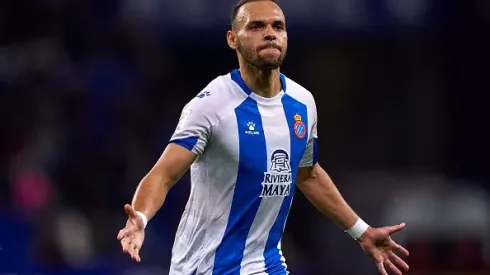 Braithwaite atuando no Espanyol-ESP em 2024