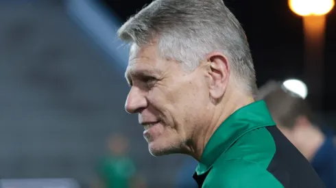 Paulo Autuori diretor tecnico do Coritiba durante partida contra o Amazonas estadio Carlos Zamith pelo campeonato Brasileiro serie B