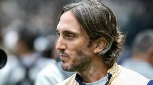 Luis Zubeldia técnico do São Paulo durante partida contra o Atletico-MG no estadio Arena MRV pelo campeonato Brasileiro A 2024.