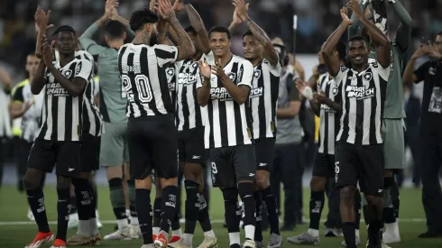 Jogadores do Botafogo saudam a torcida (Alamy Stock Photo)