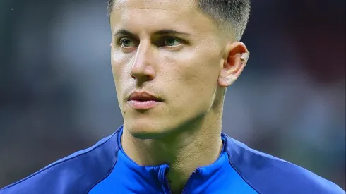 Brian Rodríguez durante confronto contra o Mazatlan em fevereiro de 2024.