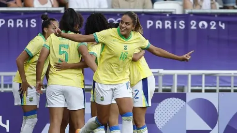 Seleção Brasileira de futebol feminino nas Olimpíadas. Foto: Rafael Ribeiro/CBF
