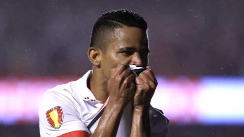 Erick jogando pelo São Paulo em 2024