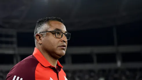 Roger Machado técnico do Internacional durante partida contra o Botafogo no estadio Engenhao pelo campeonato Brasileiro A 2024.