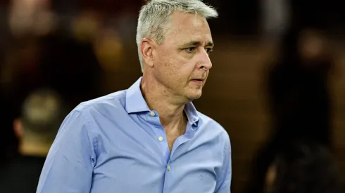 Tiago Nunes durante cofronto contra o Flamengo no Campeonato Carioca de 2024.