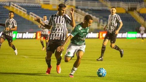 David Ricardo jogador do Ceará durante partida contra o Guarani no estádio Presidente Vargas pelo campeonato BRASILEIRO B 2023. Foto: Lucas Emanuel/AGIF