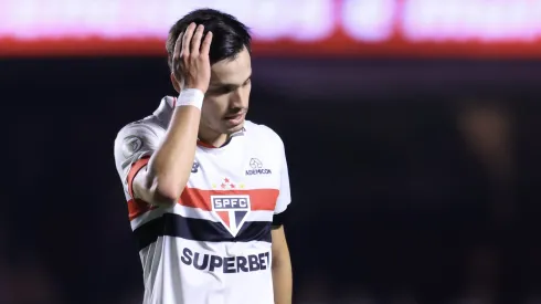 Bobadilla jogador do Sao Paulo durante partida contra o Botafogo no estadio Morumbi pelo campeonato Brasileiro A 2024.