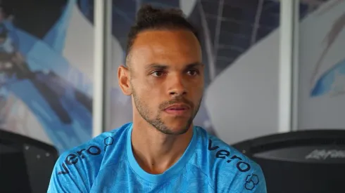 Braithwaite pode estrear pelo Grêmio -Foto: Cristiano Oliveski/Grêmio FBPA