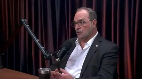 Romeu Tuma Jr durante entrevista ao podcast Deu Zebra Cast. Foto: Reprodução Deu Zebra Cast