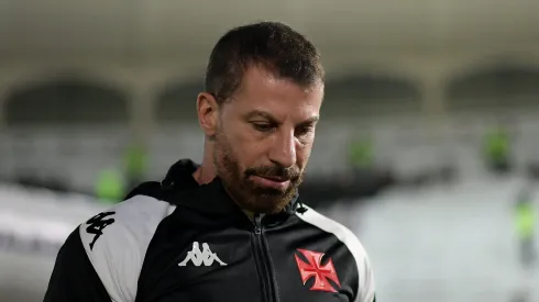 Pedrinho presidente do Vasco durante partida contra o Bragantino no estadio Sao Januario pelo campeonato Brasileiro A 2024. Direção descartou atacante