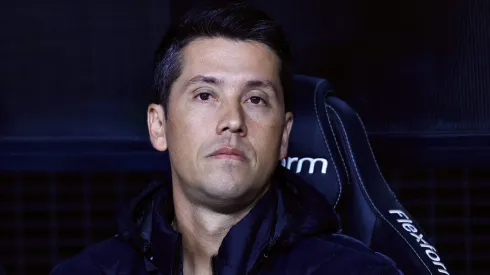 Thiago Carpini, técnico do Vitoria, durante partida contra o Corinthians na Neo Química Arena, pelo Campeonato Brasileiro.