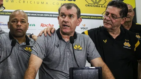 Tencati, treinador do Criciúma.
