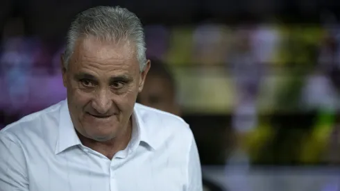 Tite tecnico do Flamengo durante partida contra o Bolivar no estadio Maracana pelo campeonato Copa Libertadores 2024. Foto: Jorge Rodrigues/AGIF