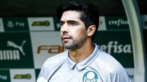 Abel Ferreira técnico do Palmeiras durante partida contra o São Paulo no estádio Arena Allianz Parque pelo campeonato Brasileiro A 2024. Foto: Marco Miatelo/AGIF