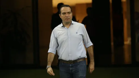 Marcelo Paz Presidente do Fortaleza antes da partida contra Sport na Arena de Pernambuco, pela copa do nordeste 2024, nesta quarta-feira (21). Foto: Marlon Costa/AGIF