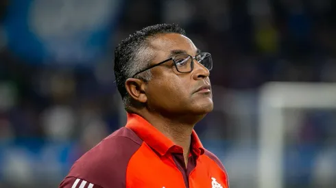 Roger Machado técnico do Internacional durante partida contra o Cruzeiro no estádio Mineirão pelo campeonato Brasileiro A 2024.
