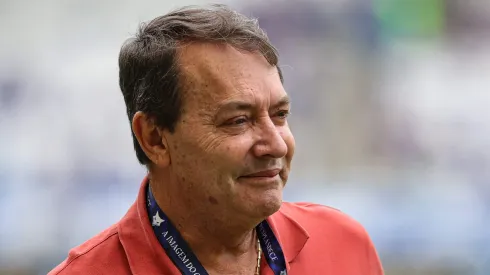 Pedro Lourenco, o Pedrinho proprietario da SAF do Cruzeiro durante partida contra o Corinthians no campeonato Brasileiro A 2024. Foto: Gilson Lobo/AGIF