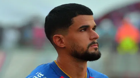 Cauly, jogador do Bahia durante partida contra o Corinthians no estadio Fonte Nova pelo campeonato Brasileiro A 2024. Meia mandou recado envolvendo o Brasileirão