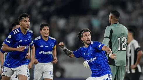 Cruzeiro comemora gol no Brasileirão (AGIF / Alamy Stock Photo)
